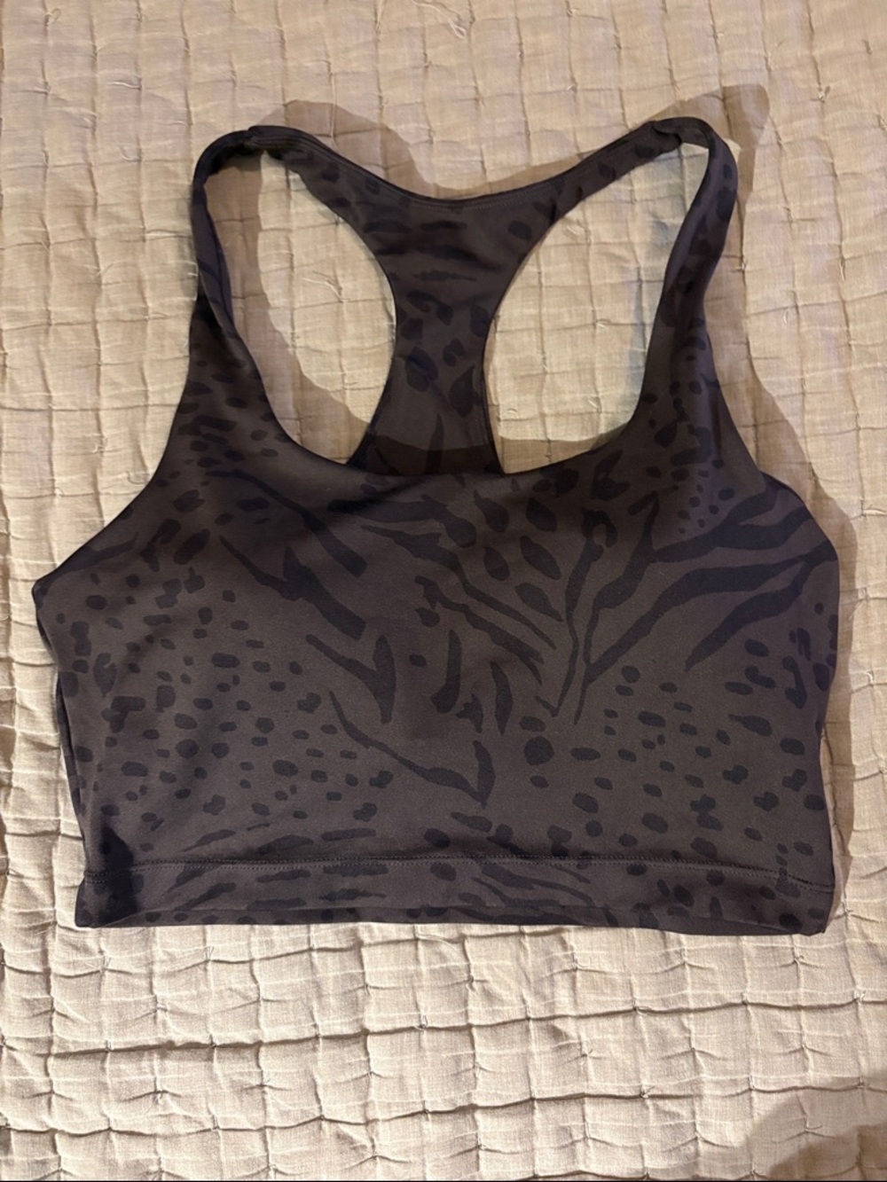 Paragon Fitwear Animal-Print Racerback Sports Bra